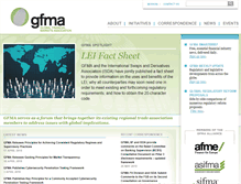 Tablet Screenshot of gfma.org